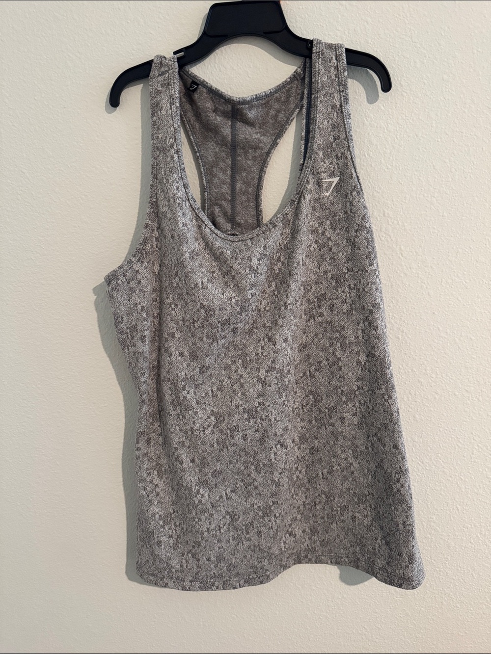 Gymshark Gray Heather Racerback Tank